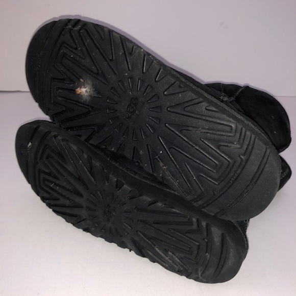 Winter snow ski Black Uggs Size 4 - Picture 4 of 8